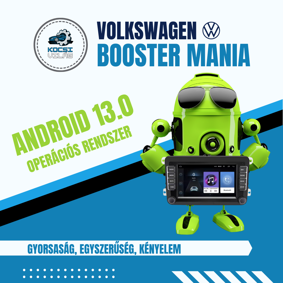 Volkswagen Booster Mania - A Volkswagenek új generációs multimédiája!