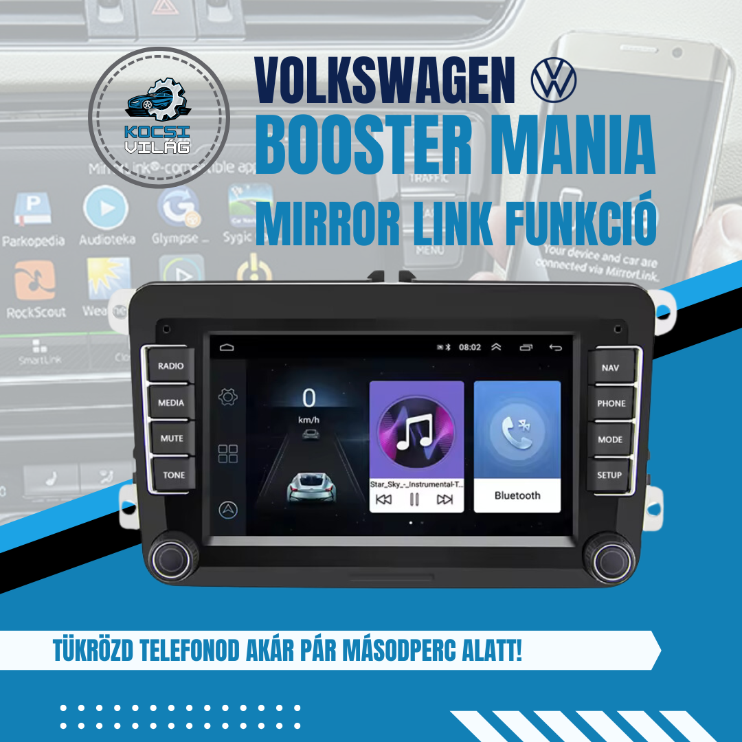Volkswagen Booster Mania - A Volkswagenek új generációs multimédiája!