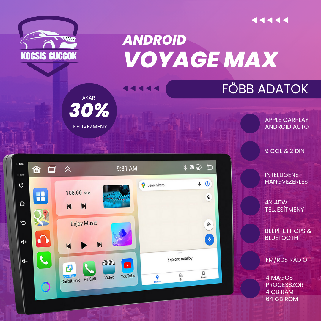 Android Voyage Max - Több, Mint Útitárs