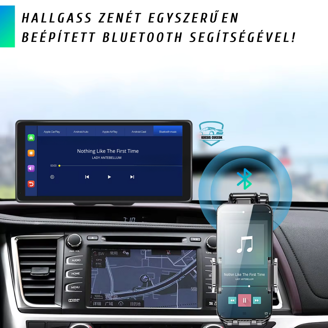 Carplay View Extra - Lásd az utad Nagy Vonalakban!