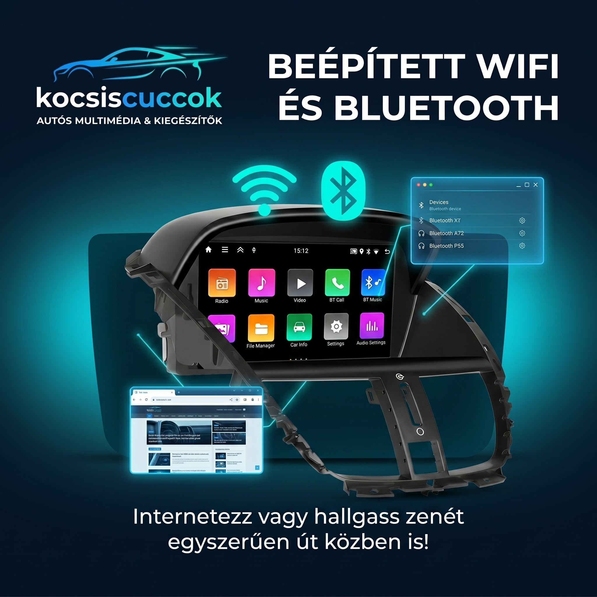 Peugeot 207 NaviSound Pro - 2GB RAM / 64GB ROM