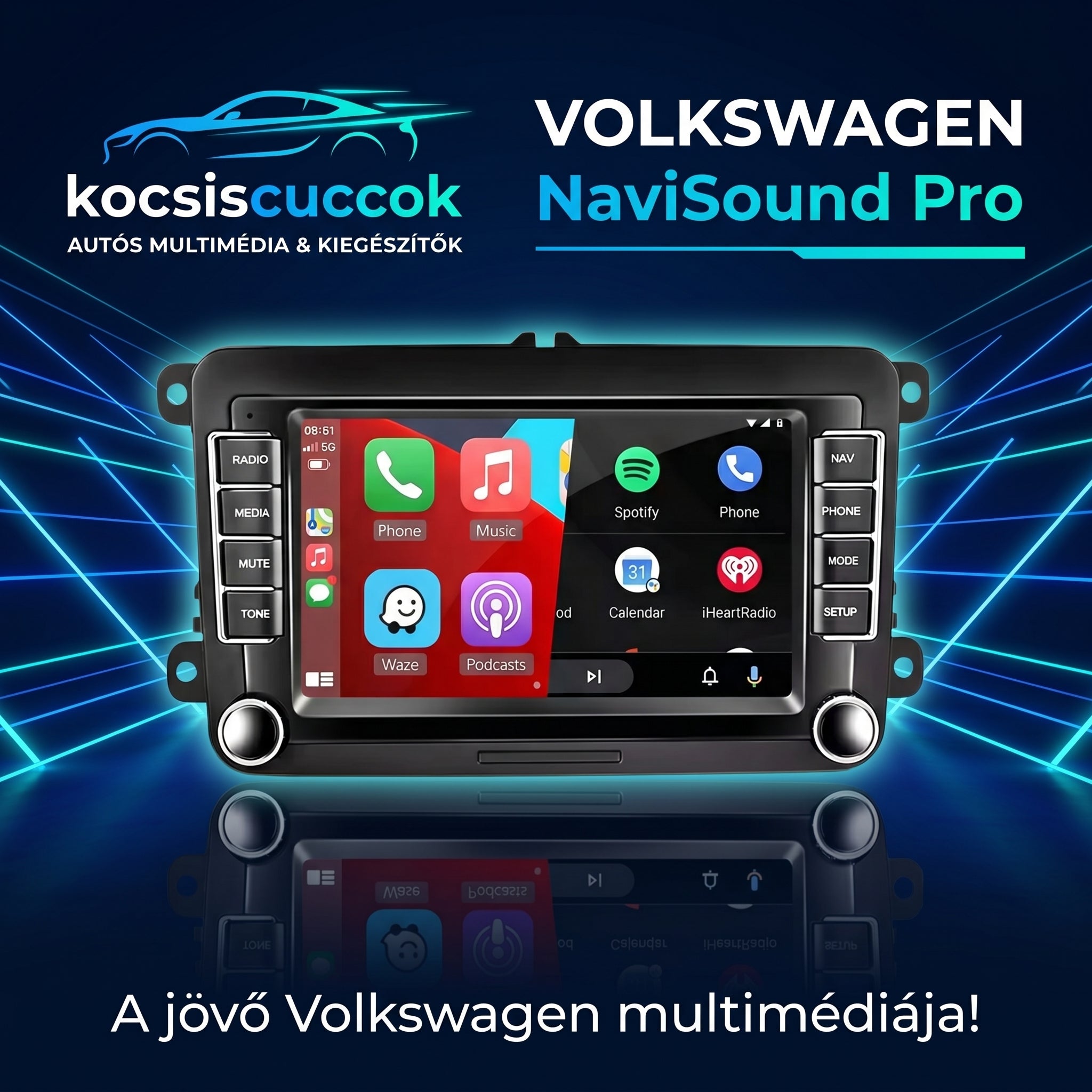 Volkswagen NaviSound Pro - 2GB RAM / 64GB ROM