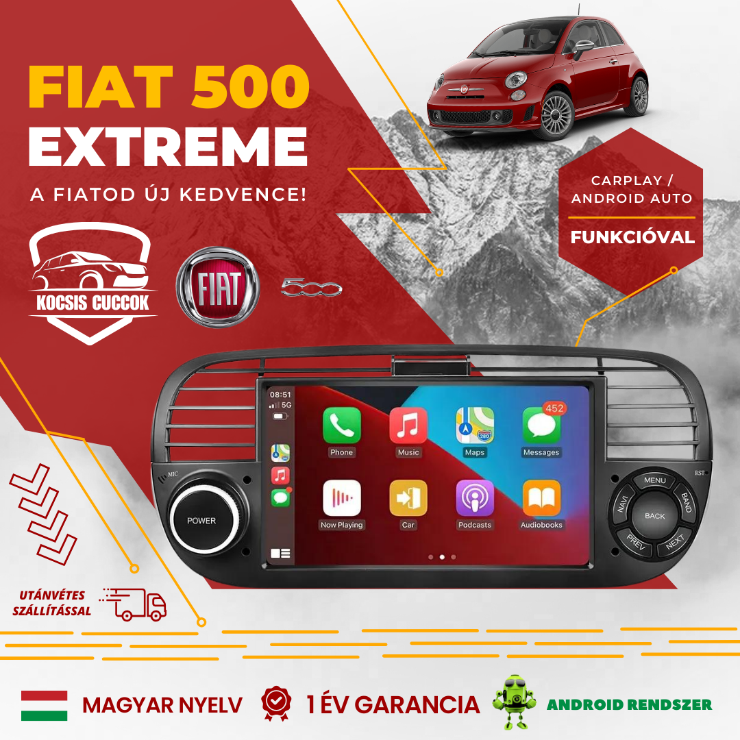 FIAT 500 Extreme - A Fiatod új Kedvence!