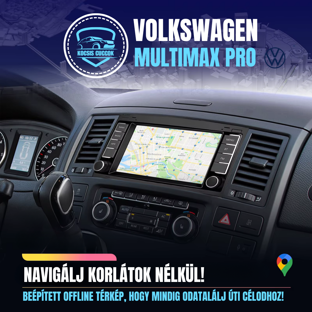 Volkswagen MULTIMAX PRO - A Volkswagenek új generációs multimédiája!