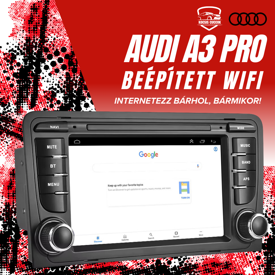 AUDI A3 PRO - Turbózd fel Audid belsejét!