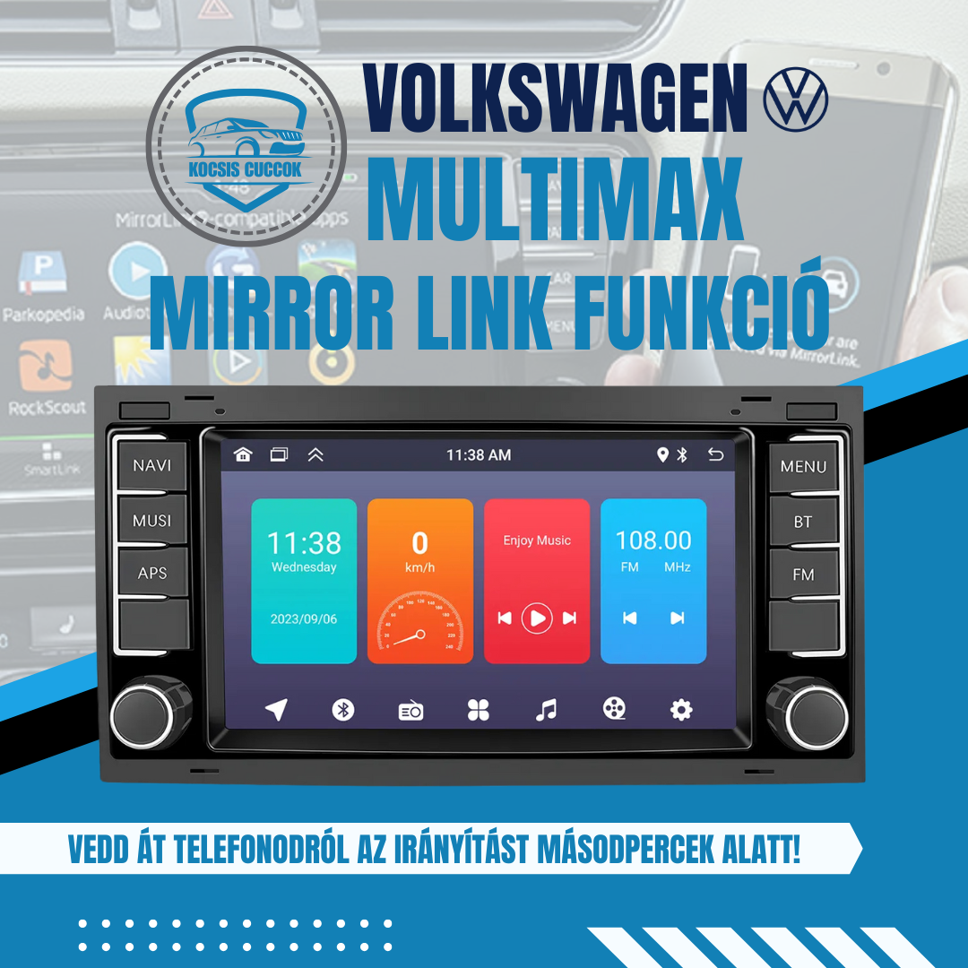 Volkswagen MULTIMAX - A Volkswagenek új generációs multimédiája!