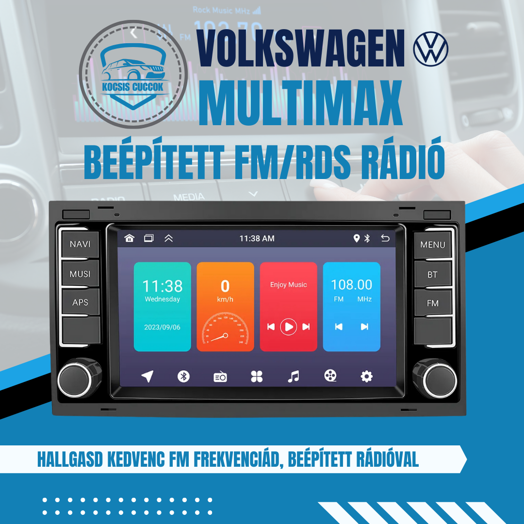 Volkswagen MULTIMAX - A Volkswagenek új generációs multimédiája!