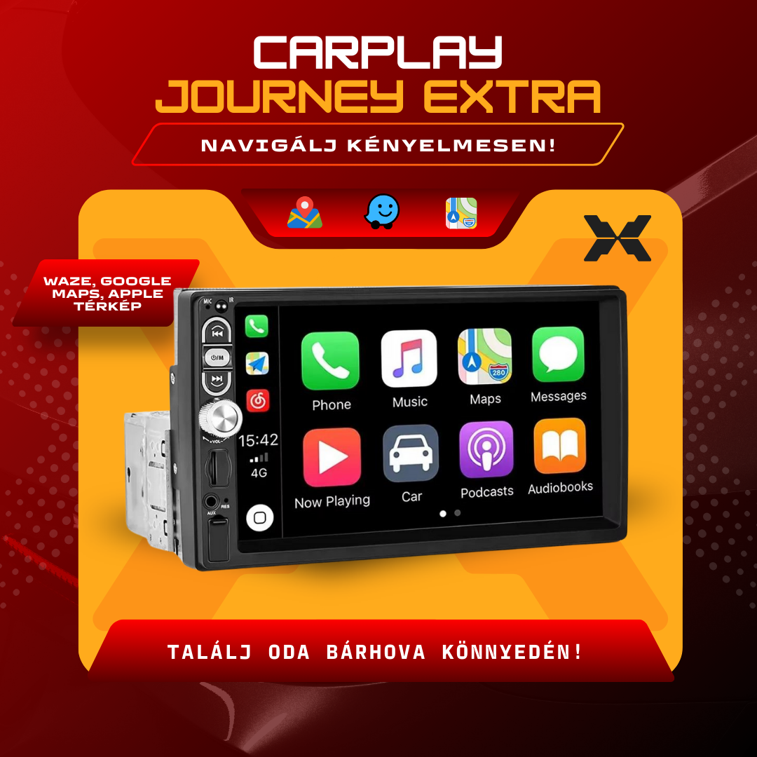 CarPlay Journey Extra - Az Autód Legjobb Barátja