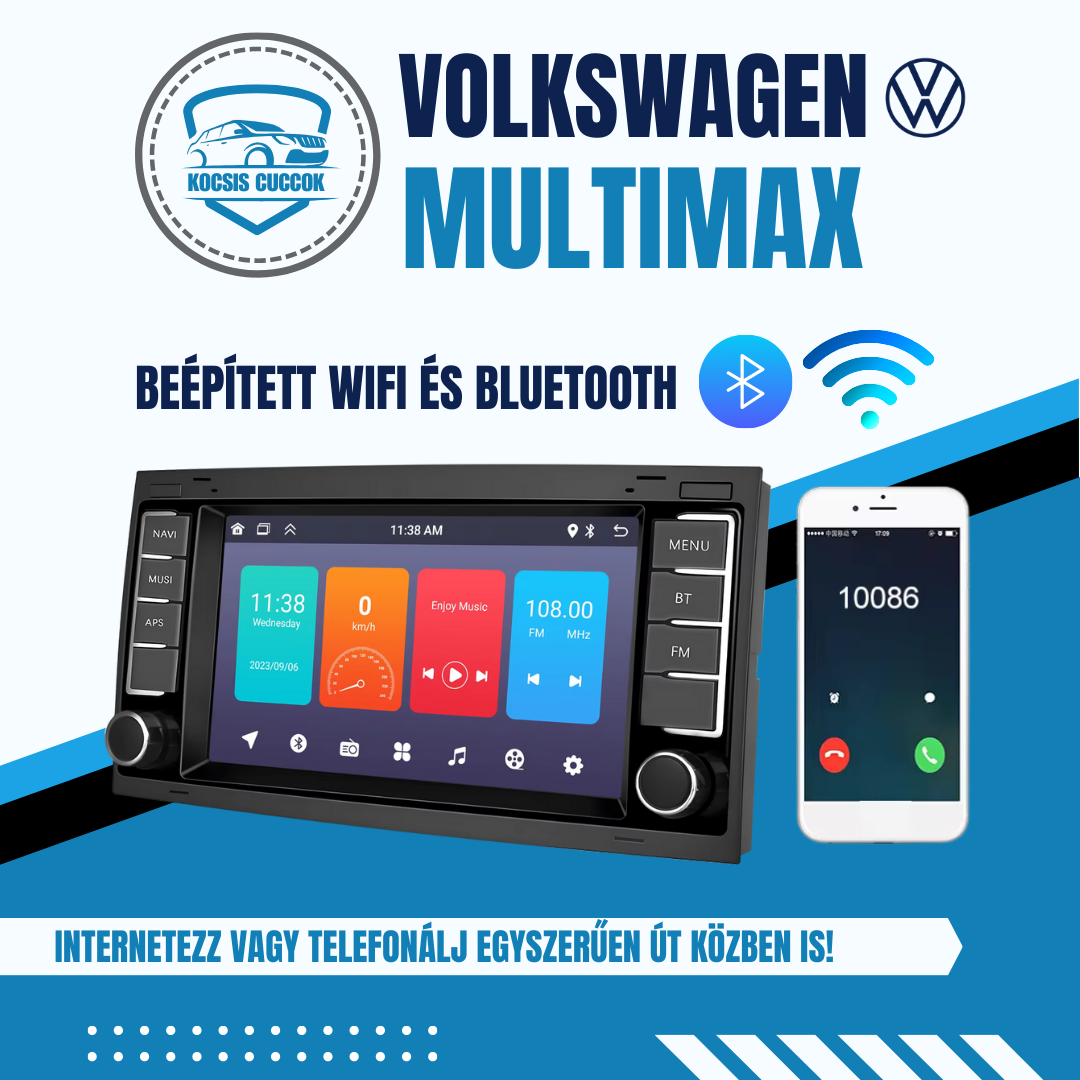 Volkswagen MULTIMAX - A Volkswagenek új generációs multimédiája!