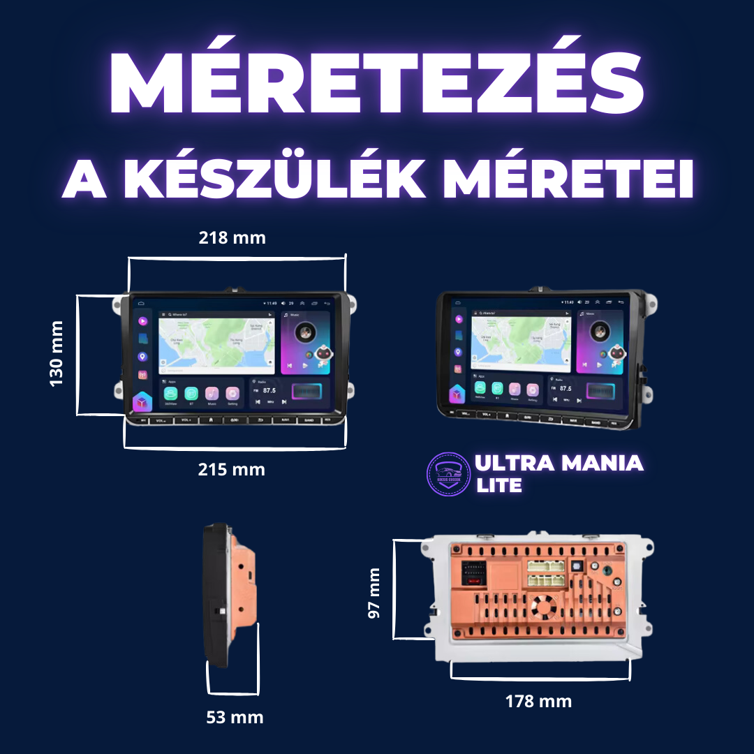 Ultra Mania LITE - Csúcs Technológia az autódba!