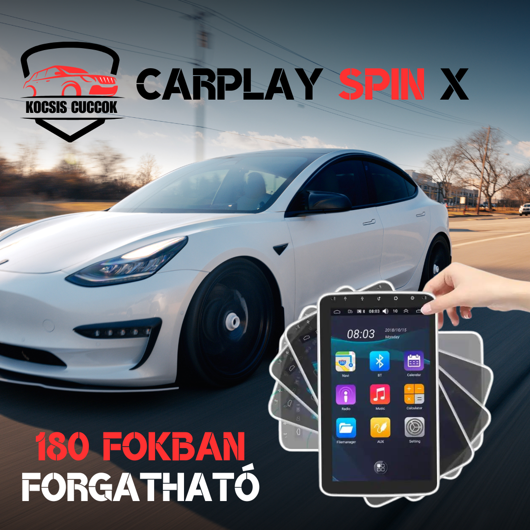 CarPlay Spin X - Fordulj a jövő felé!