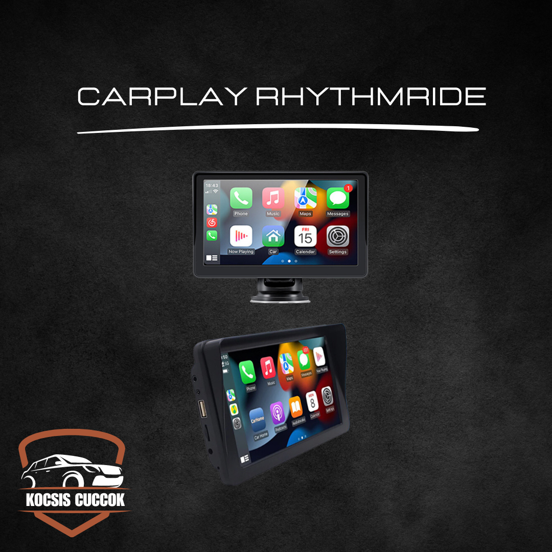 Carplay Rhythmride - Térkép és Zenelejátszó, amely feldobja az autód!