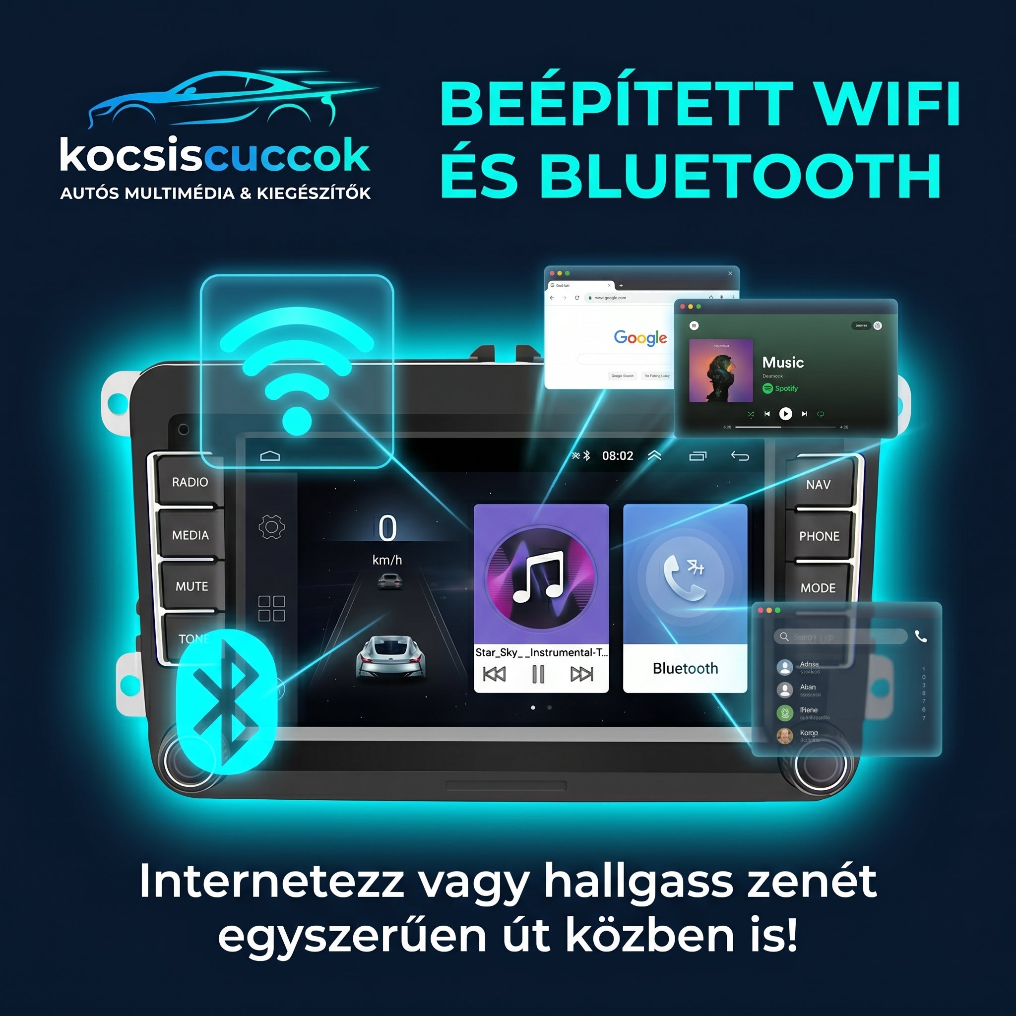 Volkswagen Booster Mania - A Volkswagenek új generációs multimédiája!