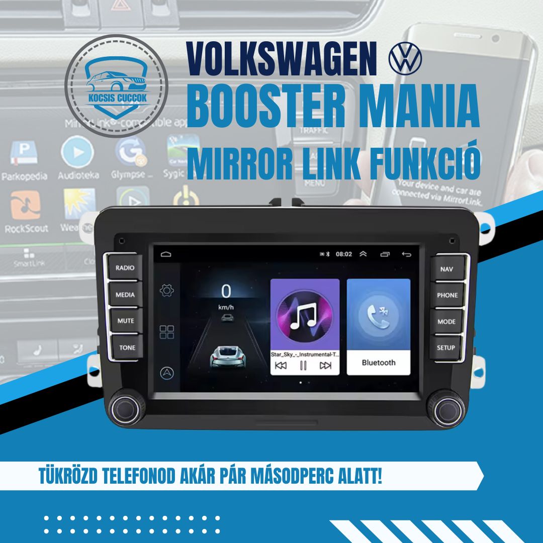 Volkswagen Booster Mania - A Volkswagenek új generációs multimédiája!